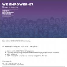 WE EMPOWER-G7 Update 